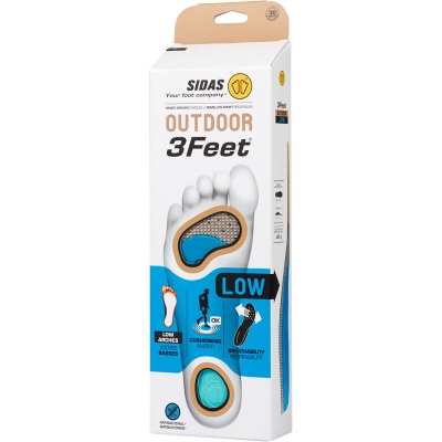 Sidas 3 feet low arch insoles sale